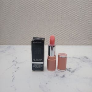 Givenchy Le Rouge Perfecto Beautifying Lip Balm 01 Perfect Pink Mini Size .04 Oz